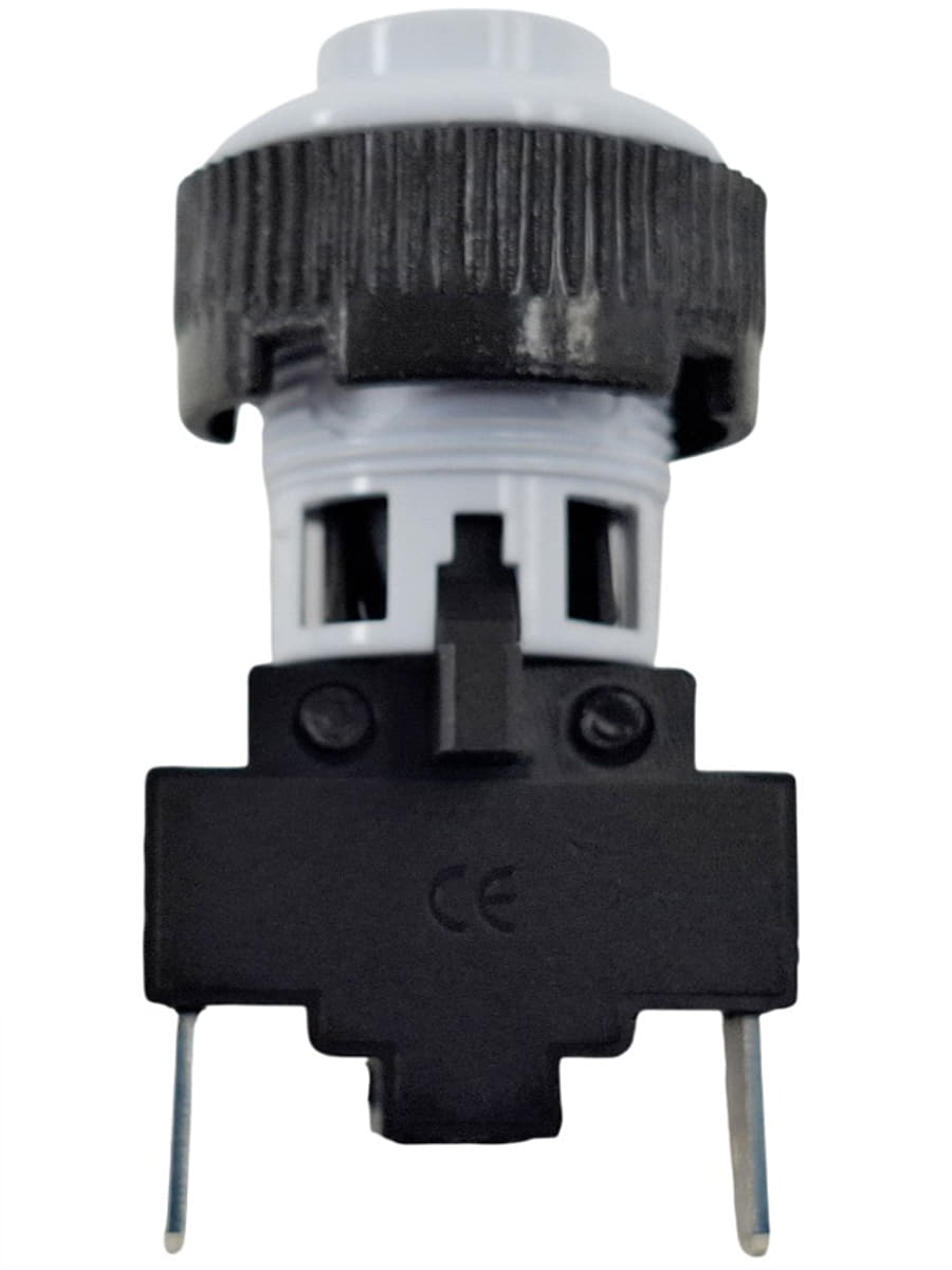 картинка Gefest ПКН-525.2-111 кнопка подсветки духовки 2-х контактная 16A, 250V для плиты Гефест 5300, 5500 от магазина Интерком-НН