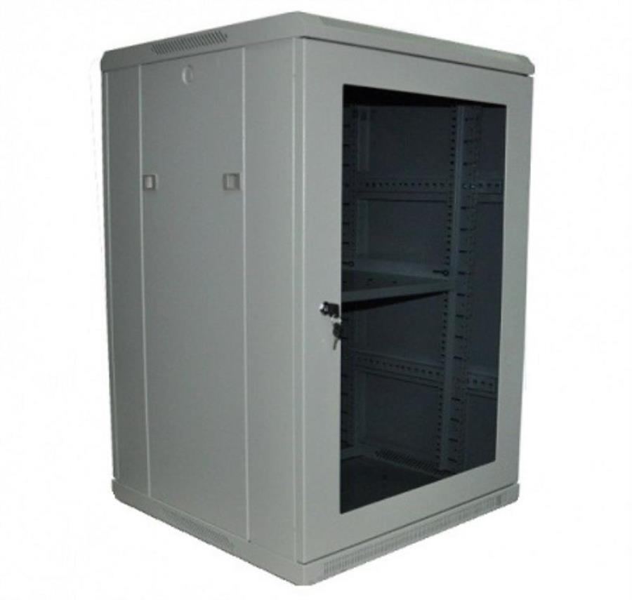 картинка Шкаф напольный 18U серия TE (600х800х988), серый Netko (упакован в 3 коробки) от магазина Интерком-НН