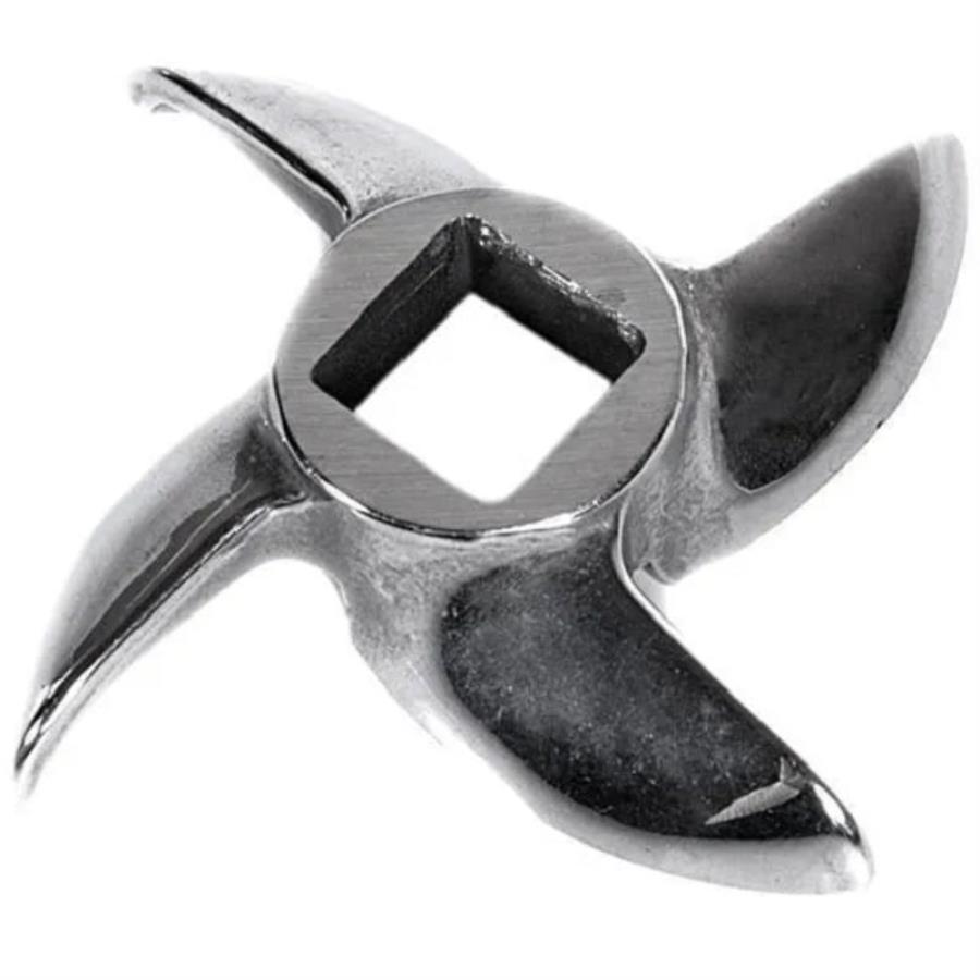 картинка Нож универсальный квадрат 8мм для мясорубки Аксион, Белвар, Бриз, Гамма, Дива, Ратеп, Фея, Флора от магазина Интерком-НН