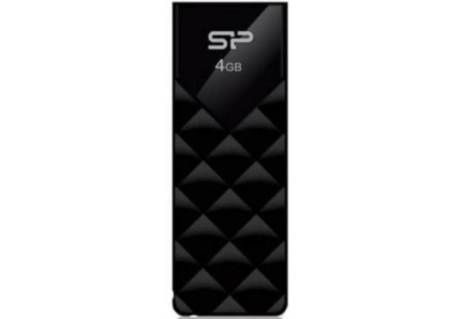 картинка Память USB 4Gb Silicon Power Ultima U03 Black от магазина Интерком-НН
