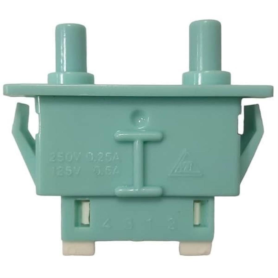 картинка Выключатель света 306(14) 2-х кнопочный, 4 контакта 250V, 0.25A для холодильника Samsung от магазина Интерком-НН