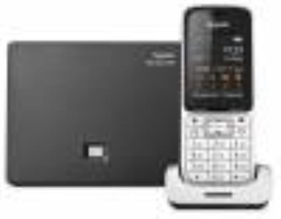картинка Телефон IP Gigaset SL450A GO RUS серебристый (S30852-H2721-S301) от магазина Интерком-НН