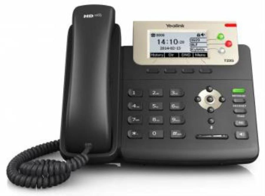 картинка Телефон SIP Yealink SIP-T23G черный от магазина Интерком-НН