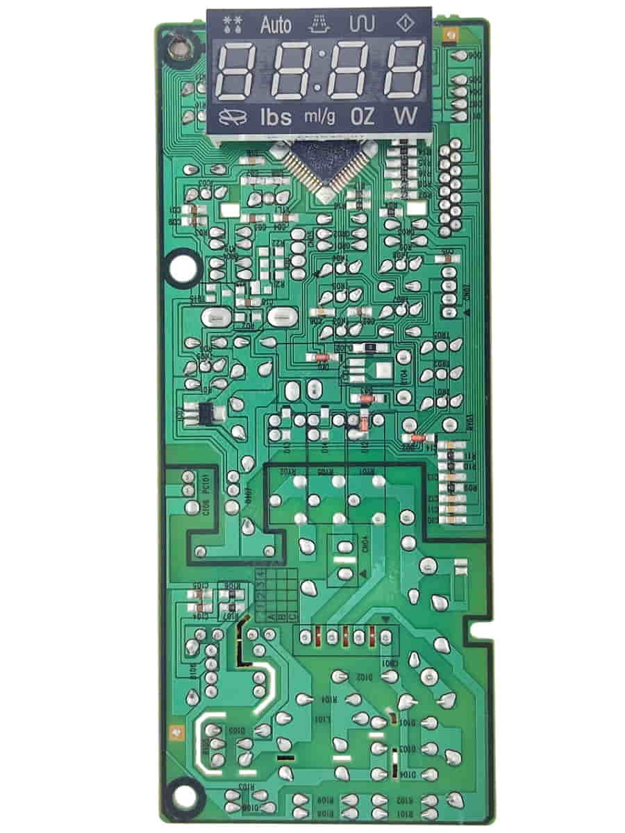 картинка Samsung DE41-00342A БУ (USED) Плата управления для микроволновой печи GE83ZR от магазина Интерком-НН