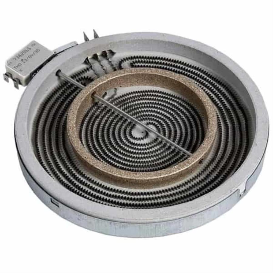 картинка EIKA 481231018895 электрическая конфорка 2-х зонная 2100/700Вт для стеклокерамической плиты Indesit от магазина Интерком-НН