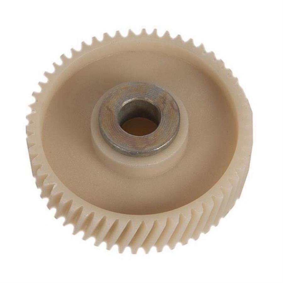 картинка Шестерня для мясорубки ELENBERG, Panasonic D=46, H=35, d=18, h=12 с втулкой, темная  от магазина Интерком-НН
