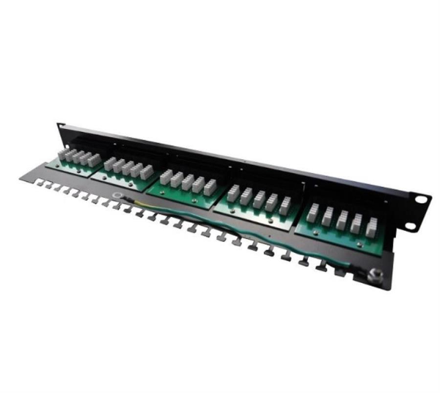 картинка WT-2085 Патч-панель 25 портов RJ-45 кат. 3е 1U от магазина Интерком-НН