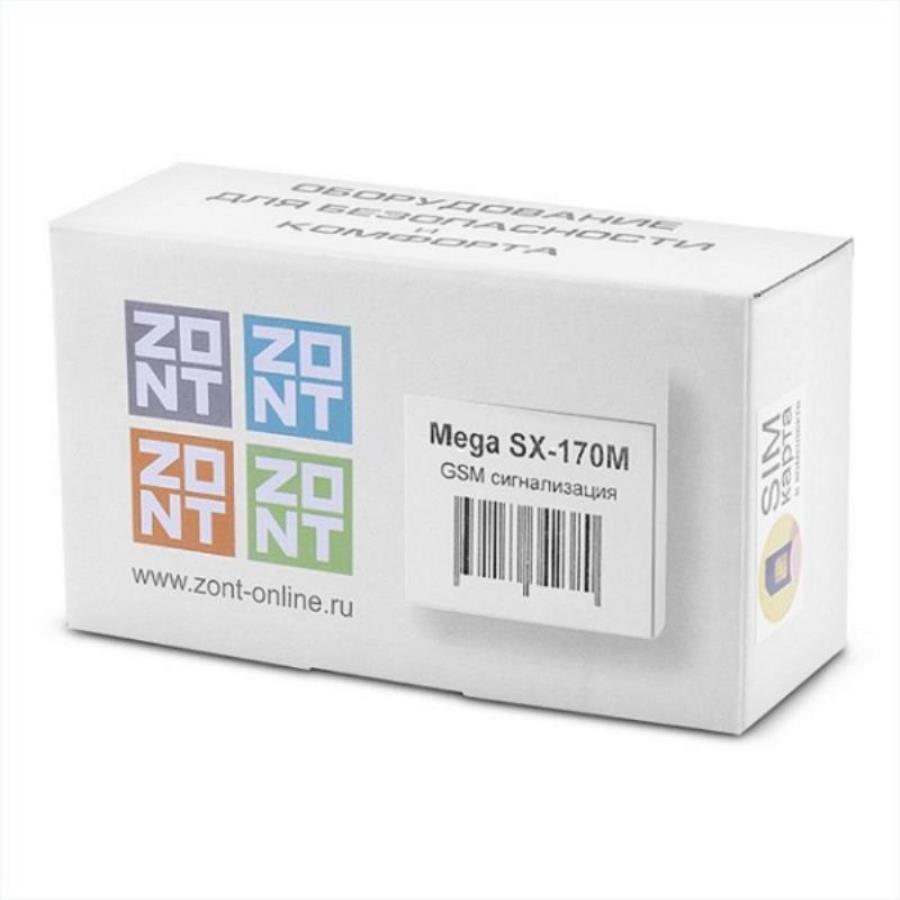 картинка ZONT Mega SX-170M Беспроводная GSM-сигнализация с управлением со смартфона  от магазина Интерком-НН