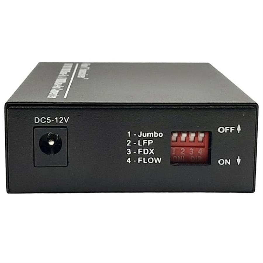 картинка Медиаконвертер MCSFP2-10/100/1000 DIP RJ-45 10/100/1000 Мбит/с, с SFP-портом, с функцией LFP  от магазина Интерком-НН