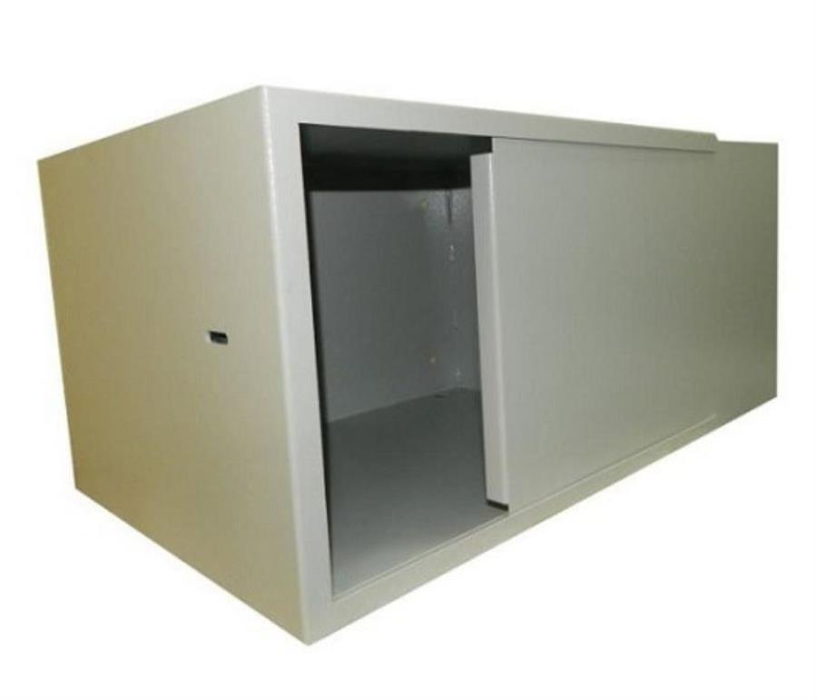 картинка Антивандальный шкаф 7U  пенального типа, (Ш*Г*В 520*400*320мм) 19" направляющие, замок, серый Netko  от магазина Интерком-НН