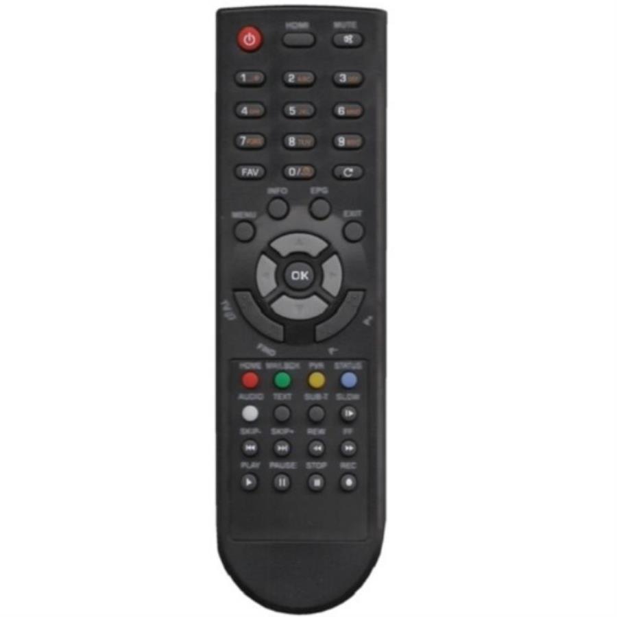 картинка Huayu RCU-015 (17018 пульт дистанционного управления (ПДУ) для ресивера Телекарта HD X8 (E-RCU-015) от магазина Интерком-НН