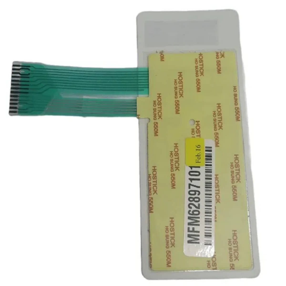 картинка LG MFM62897101 Сенсорная панель управления СВЧ MS2042G, белый, 13pin от магазина Интерком-НН