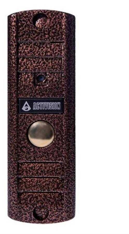 картинка AVP-508 Activision (PAL) Накладная антивандальная цветная вызывная видеопанель, цвет медь от магазина Интерком-НН