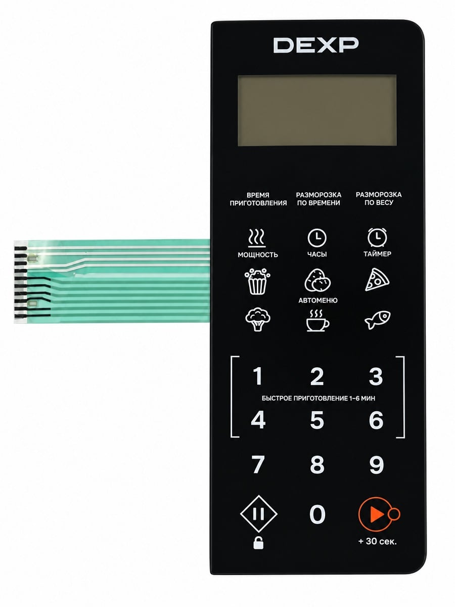 картинка ES-70-17170000001287 Сенсорная панель для микроволновой СВЧ печи DEXP ES-70 от магазина Интерком-НН