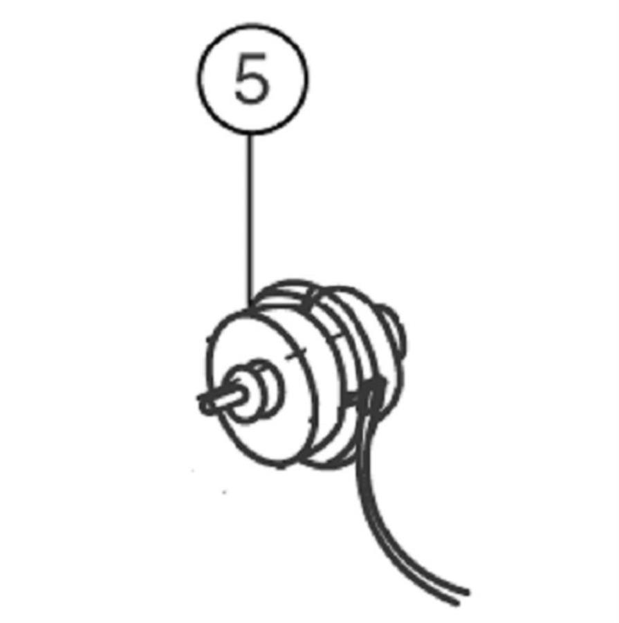 картинка Panasonic CWA921182 Двигатель вентилятора внешнего блока кондиционера CU-A18CTP5 от магазина Интерком-НН