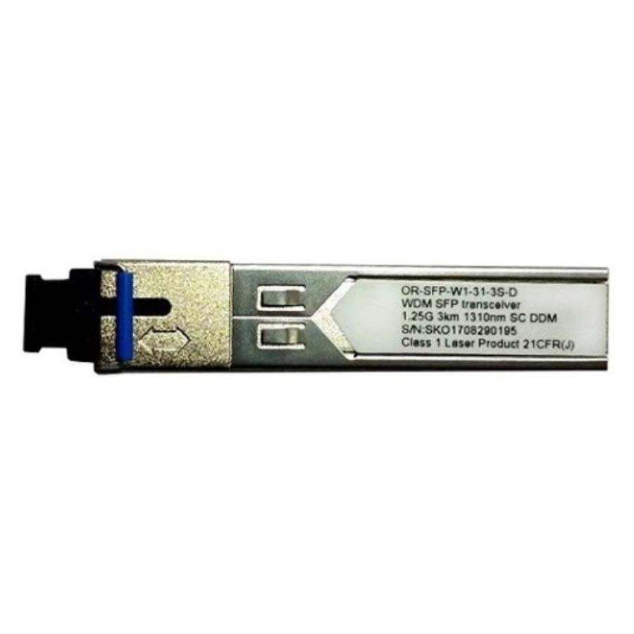 картинка OR-SFP-W1-31-3S-D (SK-SFP-W1-31-3S-D) Модуль SFP 1.25 Gb/s, 1310/1550nm 3 км, SC, DDM от магазина Интерком-НН