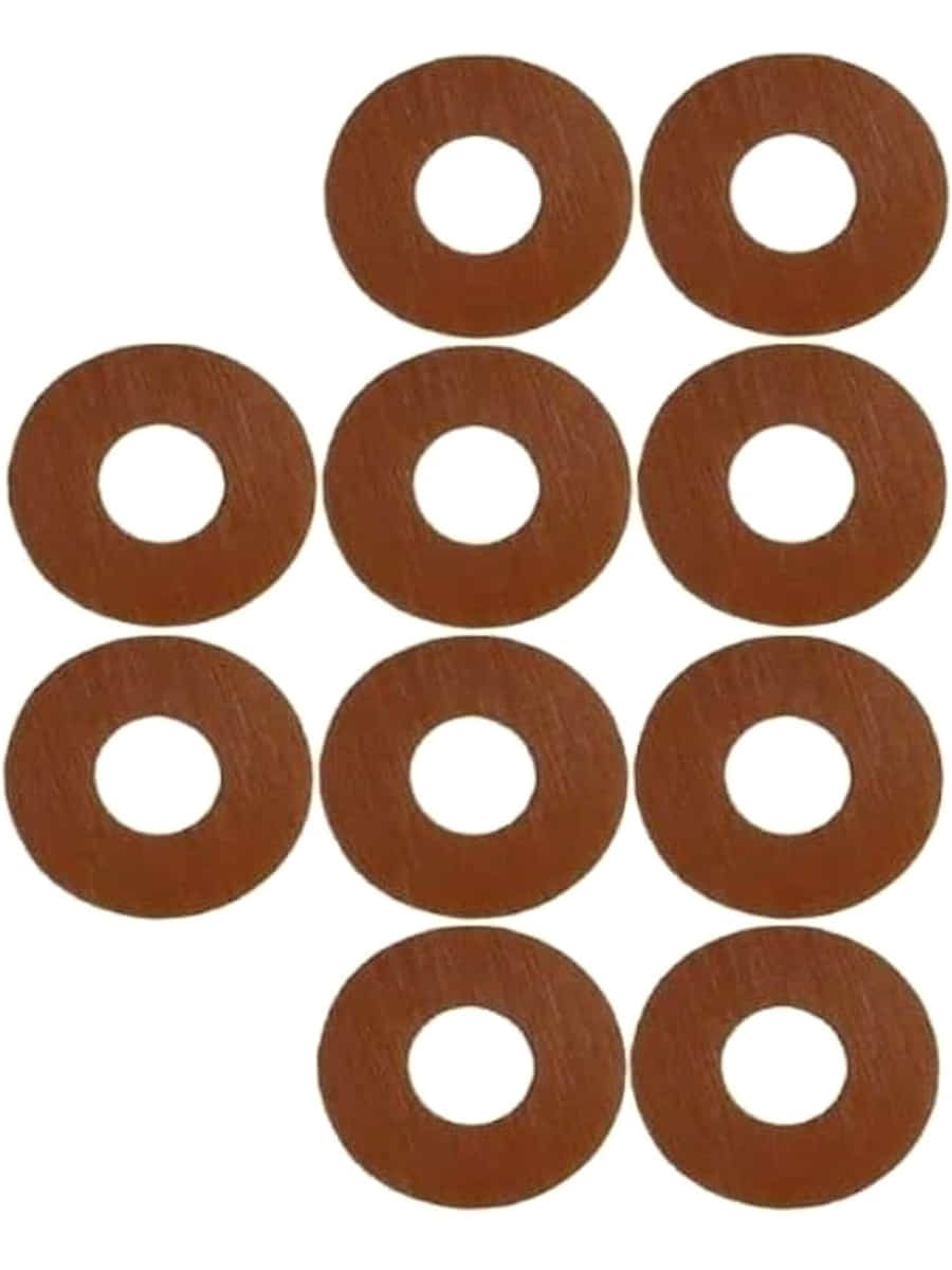 картинка Шайбы (прокладки) 4х12х1мм термостойкие изоляционные (10шт) от магазина Интерком-НН