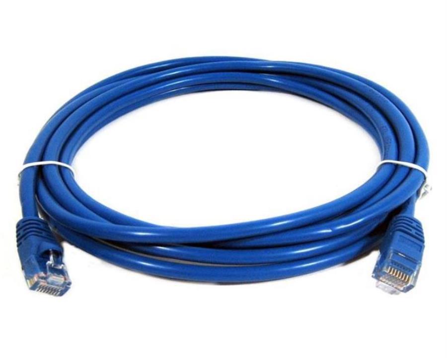 картинка Патч-корд UTP cat. 5e 1,5м (синий) неэкранированный, литой коннектор от магазина Интерком-НН