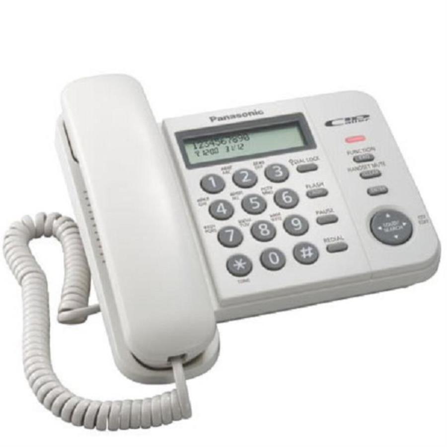 картинка Panasonic KX-TS2356RUW проводной телефон, цвет белый от магазина Интерком-НН