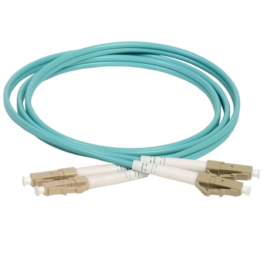 картинка Патч-корд оптический (optic patch cord) LC/UPC-LC/UPC MM 50/125мкм OM3 многомодовый (duplex) 5 м от магазина Интерком-НН