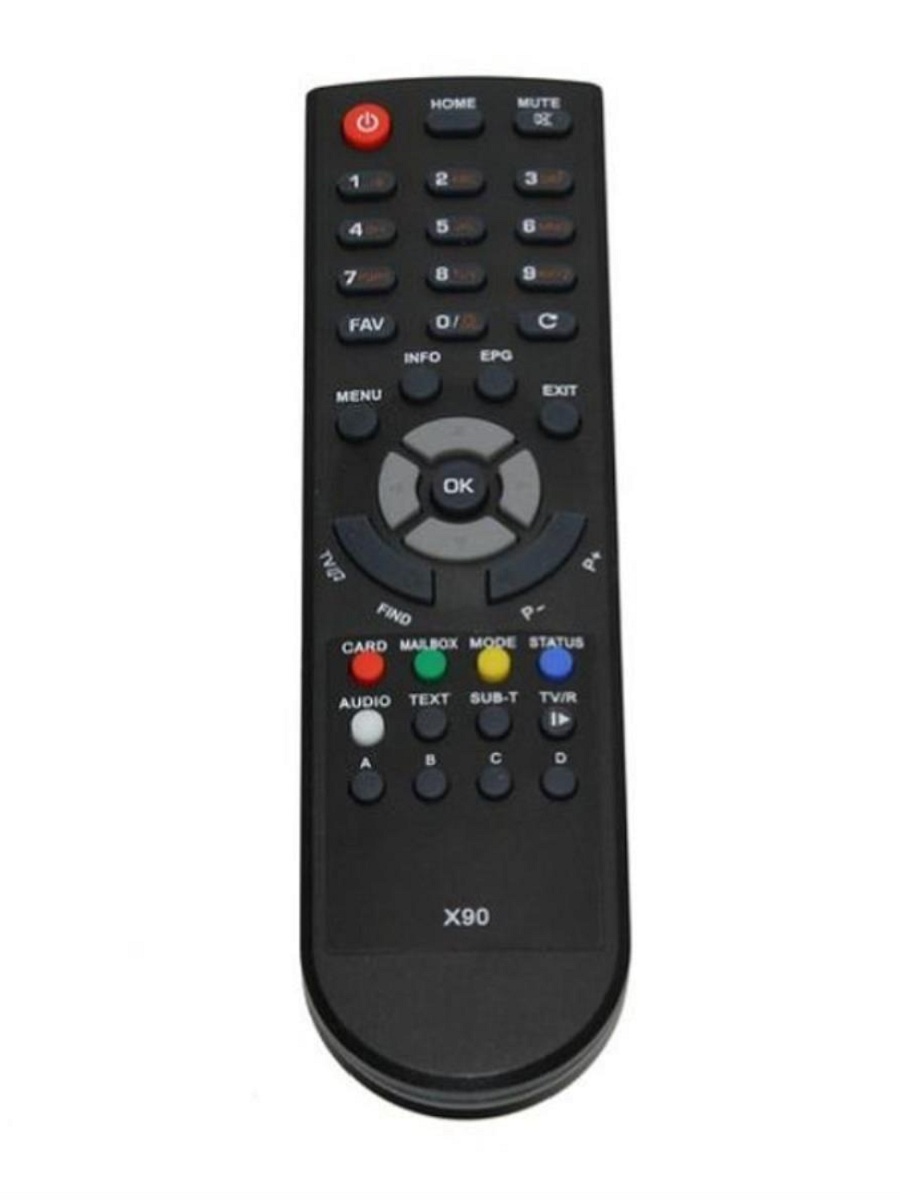 картинка Huayu X90 (17019) пульт дистанционного управления (ПДУ) для спутникового ресивера GLOBO X90/X80  от магазина Интерком-НН