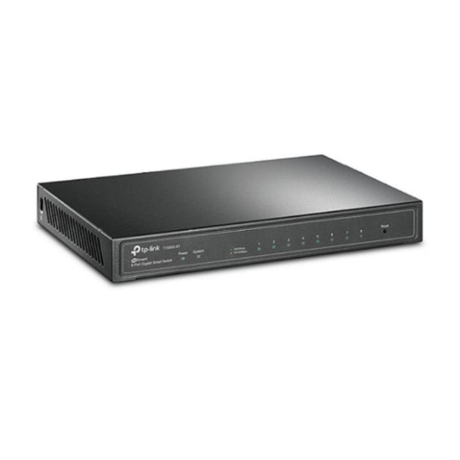 картинка TP-Link T1500G-8T управляемый коммутатор с 8 портами 10/100/1000 Мбит/с от магазина Интерком-НН