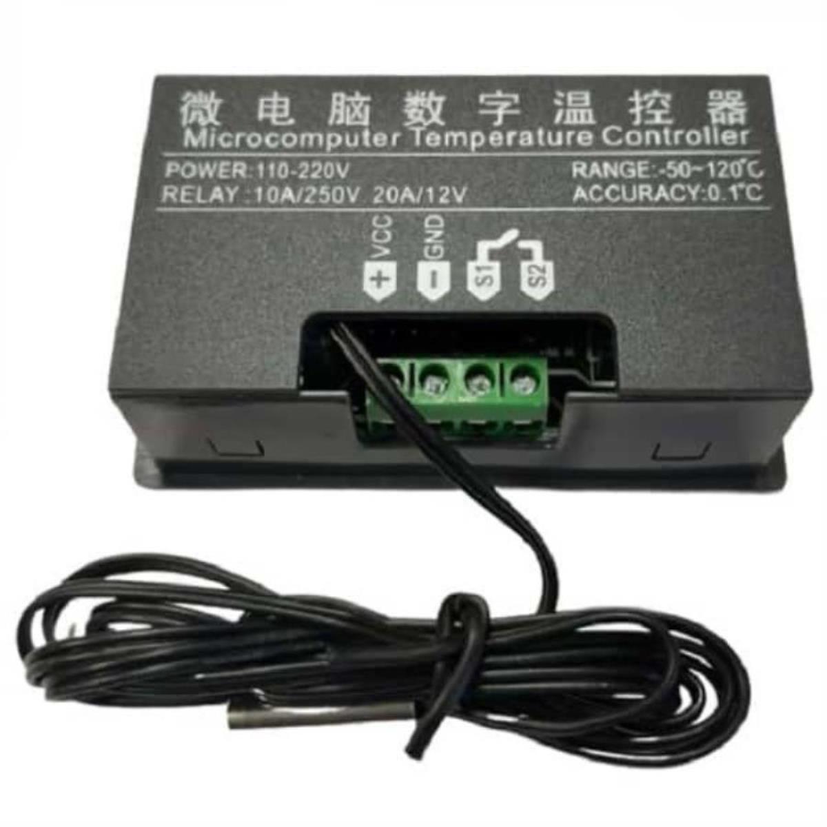 картинка Температурный контроллер W3230 220В с термодатчиком от магазина Интерком-НН