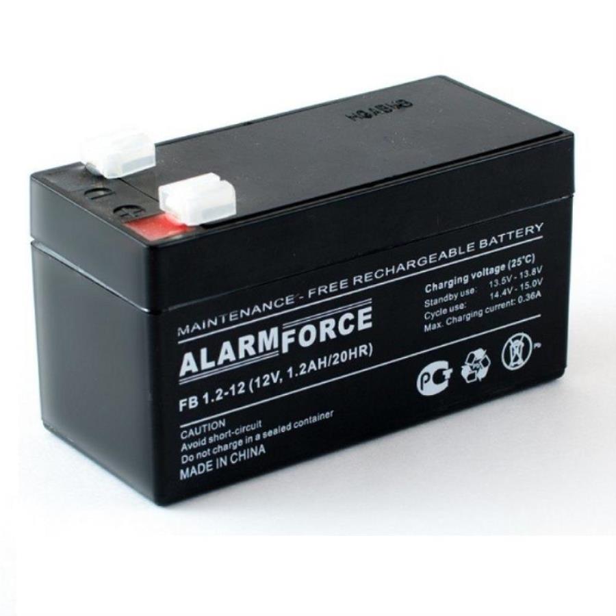 картинка ALARM FORCE FB 1,2-12  Аккумулятор  12В, 1,2А/ч  от магазина Интерком-НН