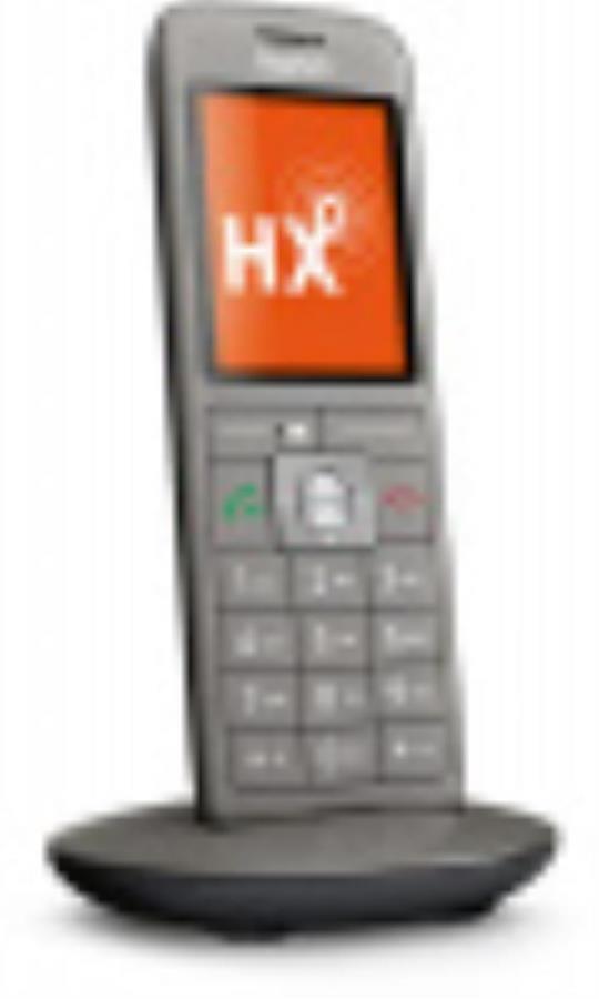 картинка Трубка доп. Dect Gigaset CL660HX HSB RUS черный для CL660 от магазина Интерком-НН