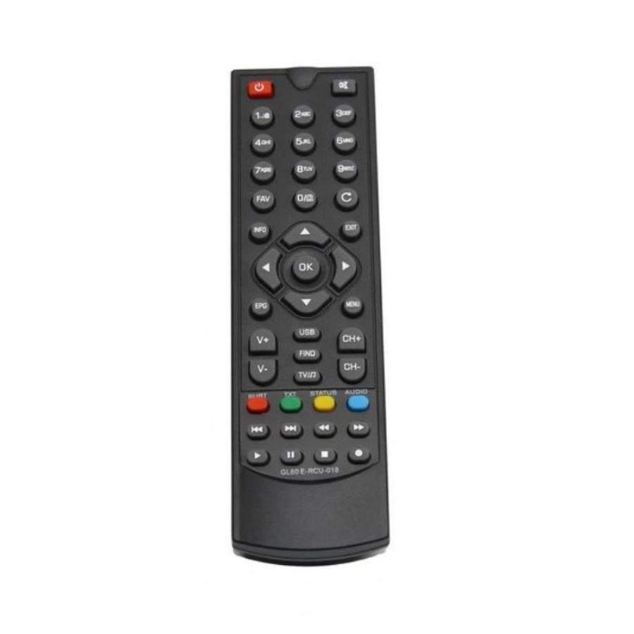 картинка Huayu GL60 E-RCU-018 [17200) пульт дистанционного управления (ПДУ) для ресивера Globo GL60 (E-RCU-01 от магазина Интерком-НН