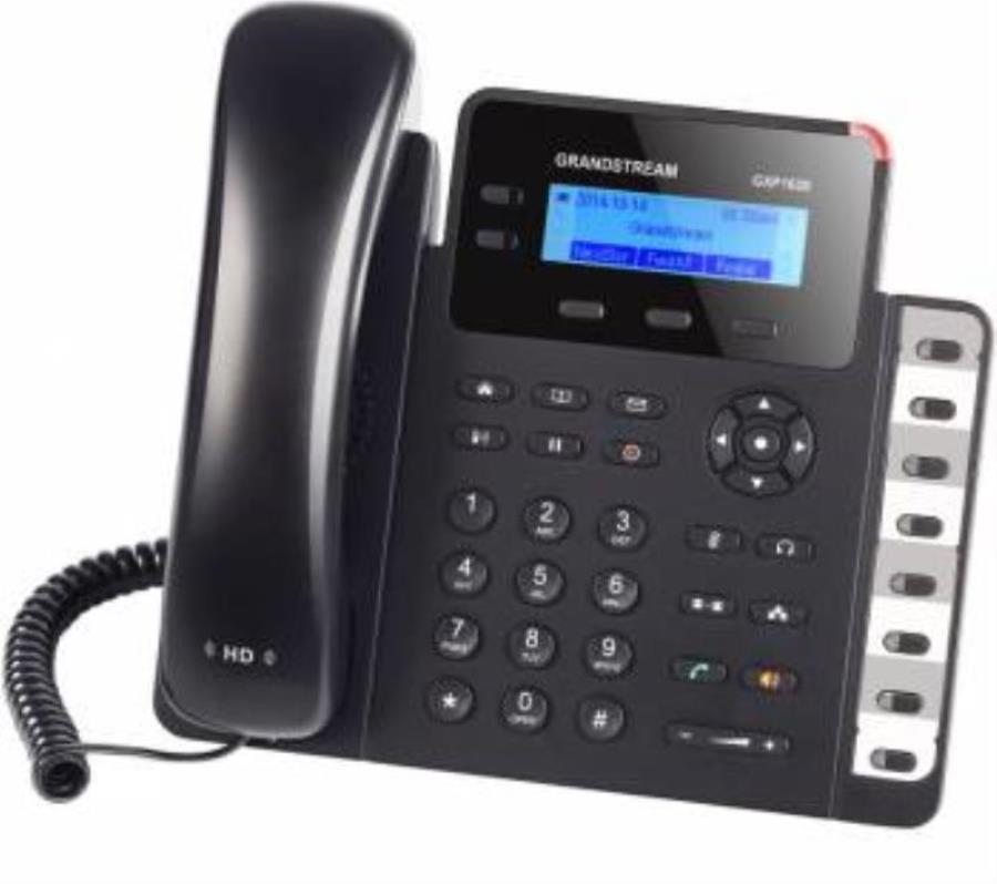 картинка Телефон IP Grandstream GXP-1628 черный от магазина Интерком-НН
