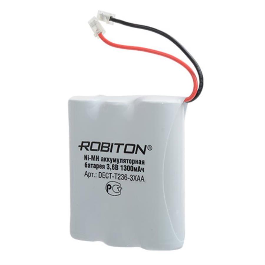 картинка Robiton DECT-T236-3XAA (Т236) Аккумулятор Ni-MH, 3.6V, 1300mAh от магазина Интерком-НН