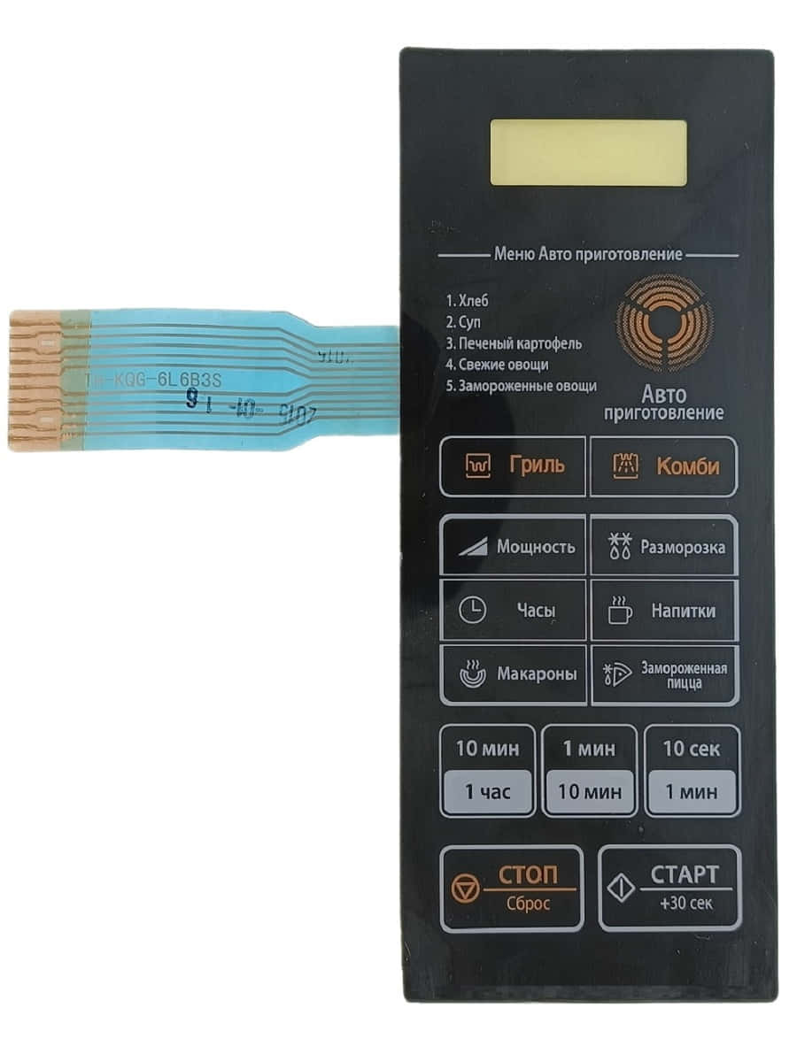 картинка Daewoo 3518572850 (TH-KQG-6L6B3S) Сенсорная панель для СВЧ KQG-6L6B, KQG-6L6BS от магазина Интерком-НН