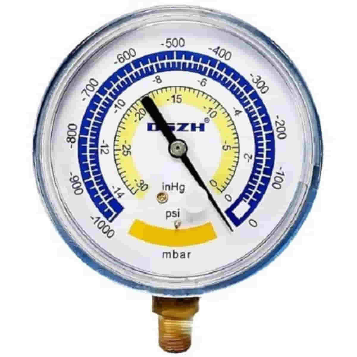 картинка DSZH WK-18VG стрелочный вакуумметр 80мм для измерения и контроля давления от магазина Интерком-НН