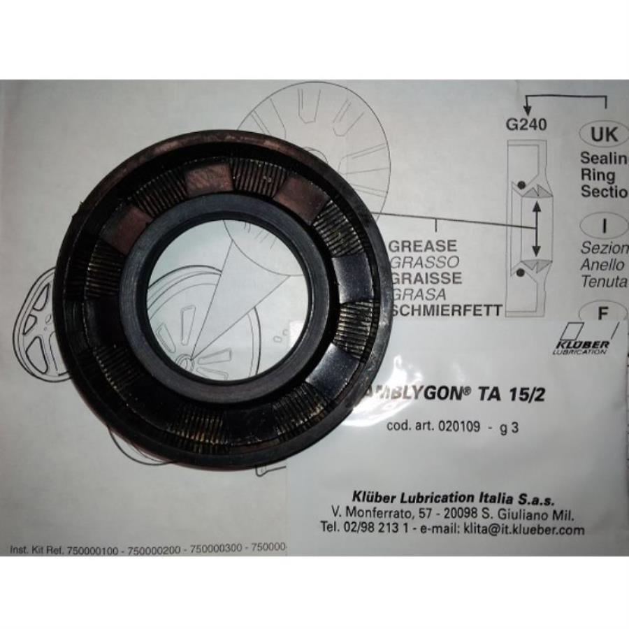 картинка Сальник 35х62х10 Атлант 750000100 (Vupre 46943) бака стиральной машины   от магазина Интерком-НН