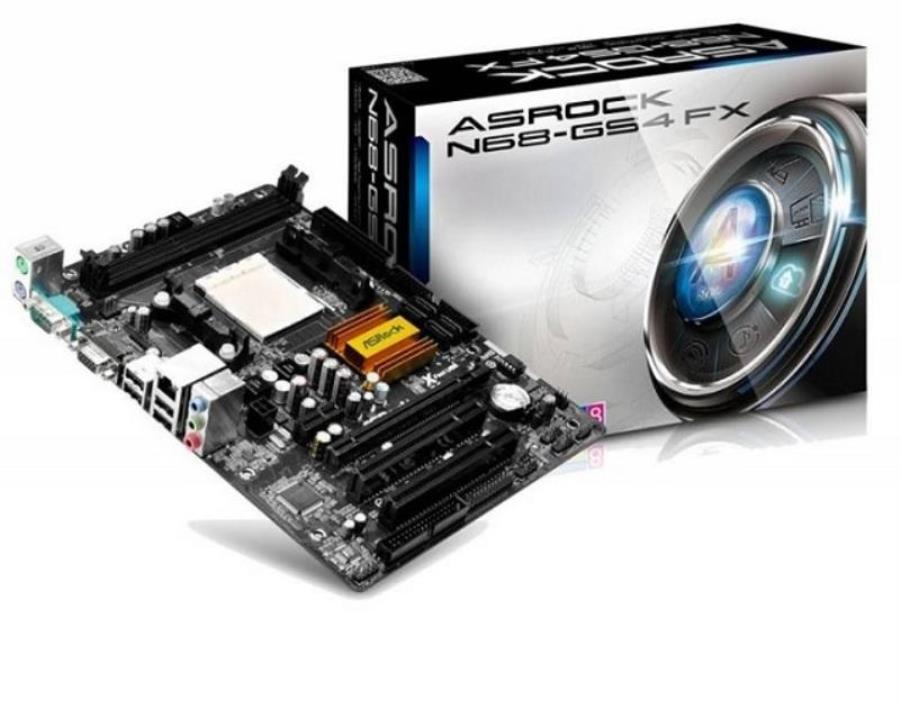 картинка Материнская плата ASRock N68-GS4 FX SocketAM3+, mATX, Ret от магазина Интерком-НН