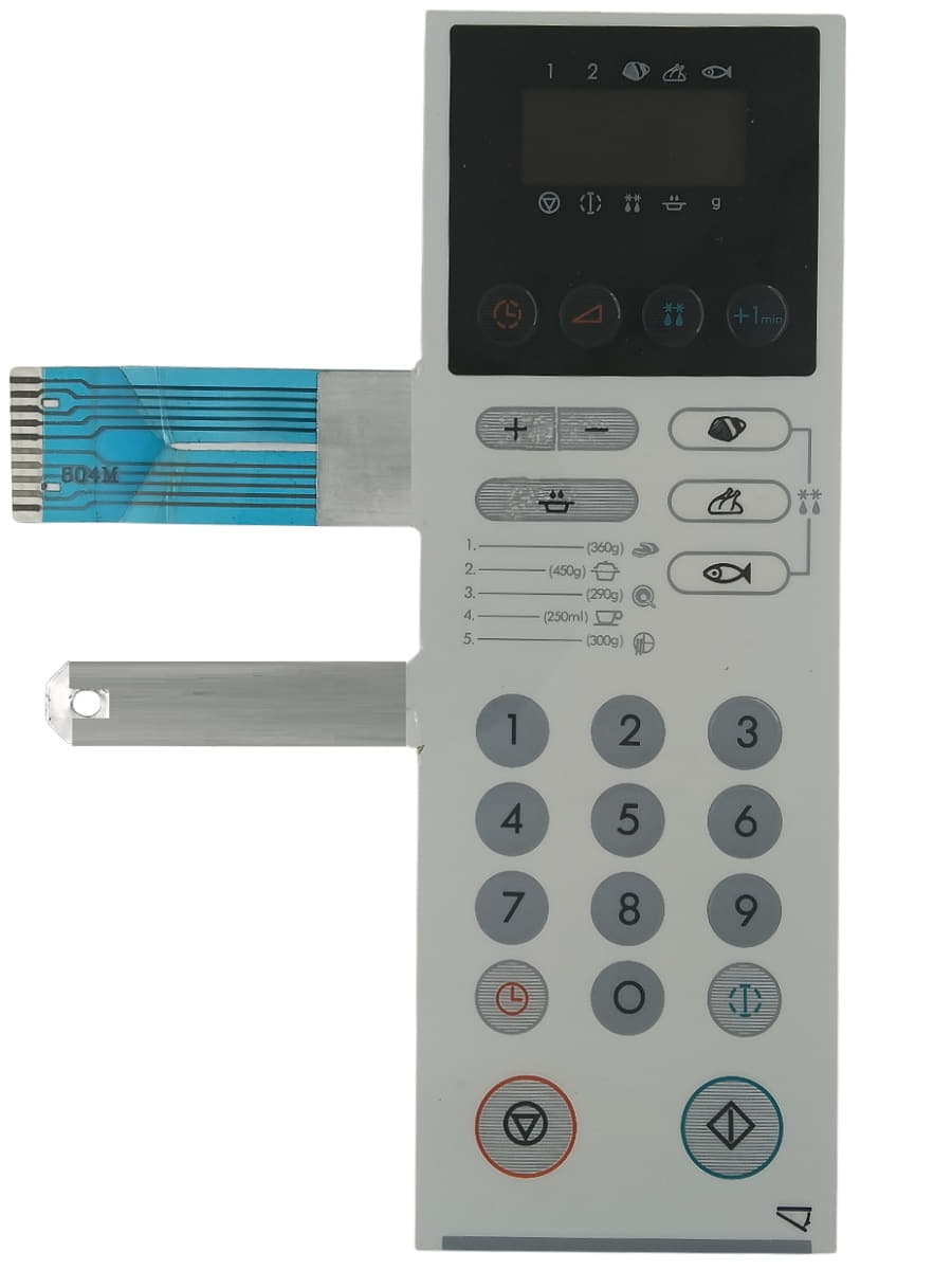картинка Daewoo 3518501200 Сенсорная панель для микроволновой печи свч KOR-804M от магазина Интерком-НН