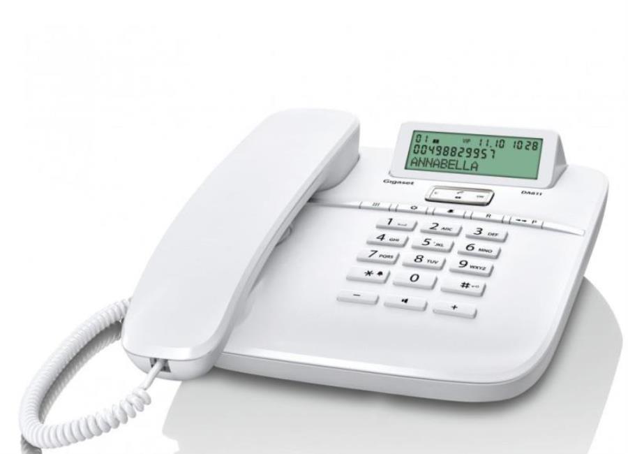 картинка Телефон проводной Gigaset DA611 белый от магазина Интерком-НН