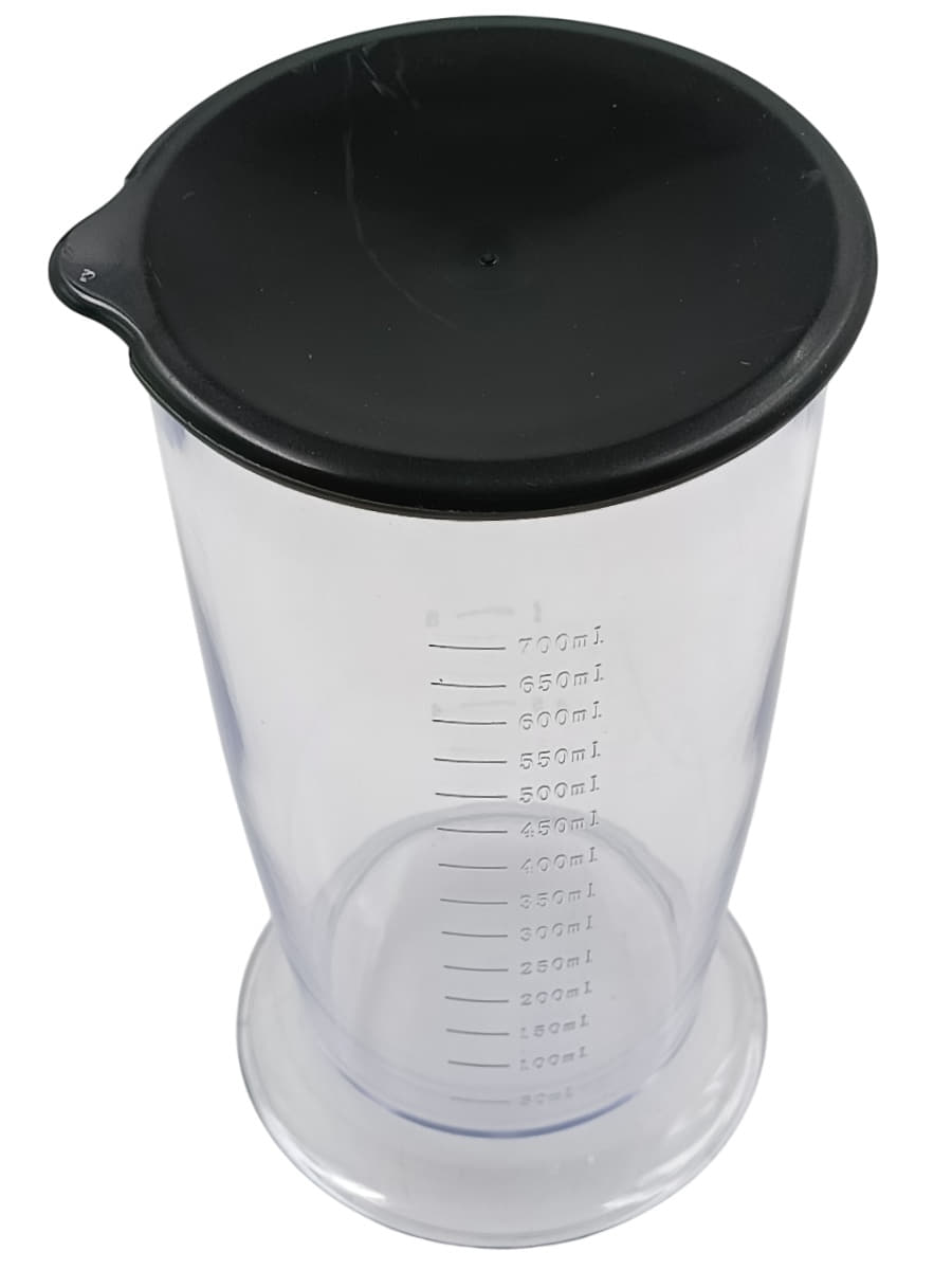 картинка Panasonic MX-SS1BTQ_MX-SS40BTQ-MS стакан мерный 700мл с черной крышкой для блендера MX-SS1BTQ от магазина Интерком-НН