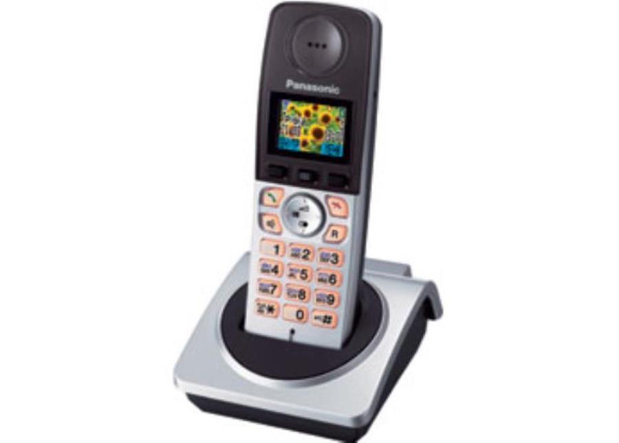 картинка Panasonic KX-TGA809RUS - Дополнительная трубка DECT (радиотелефон) , цвет: серебристый металлик  от магазина Интерком-НН