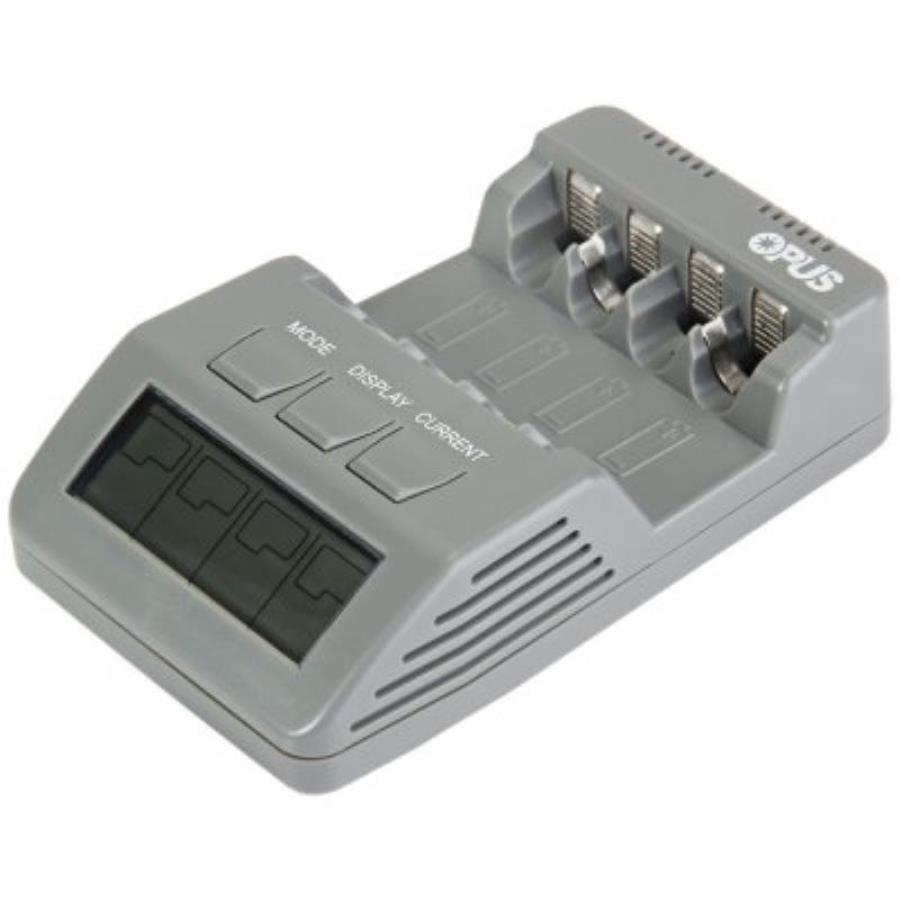 картинка Opus BT-C700 Универсальное зарядное устройство на 4 аккумулятора Ni-MH/Ni-Cd от магазина Интерком-НН