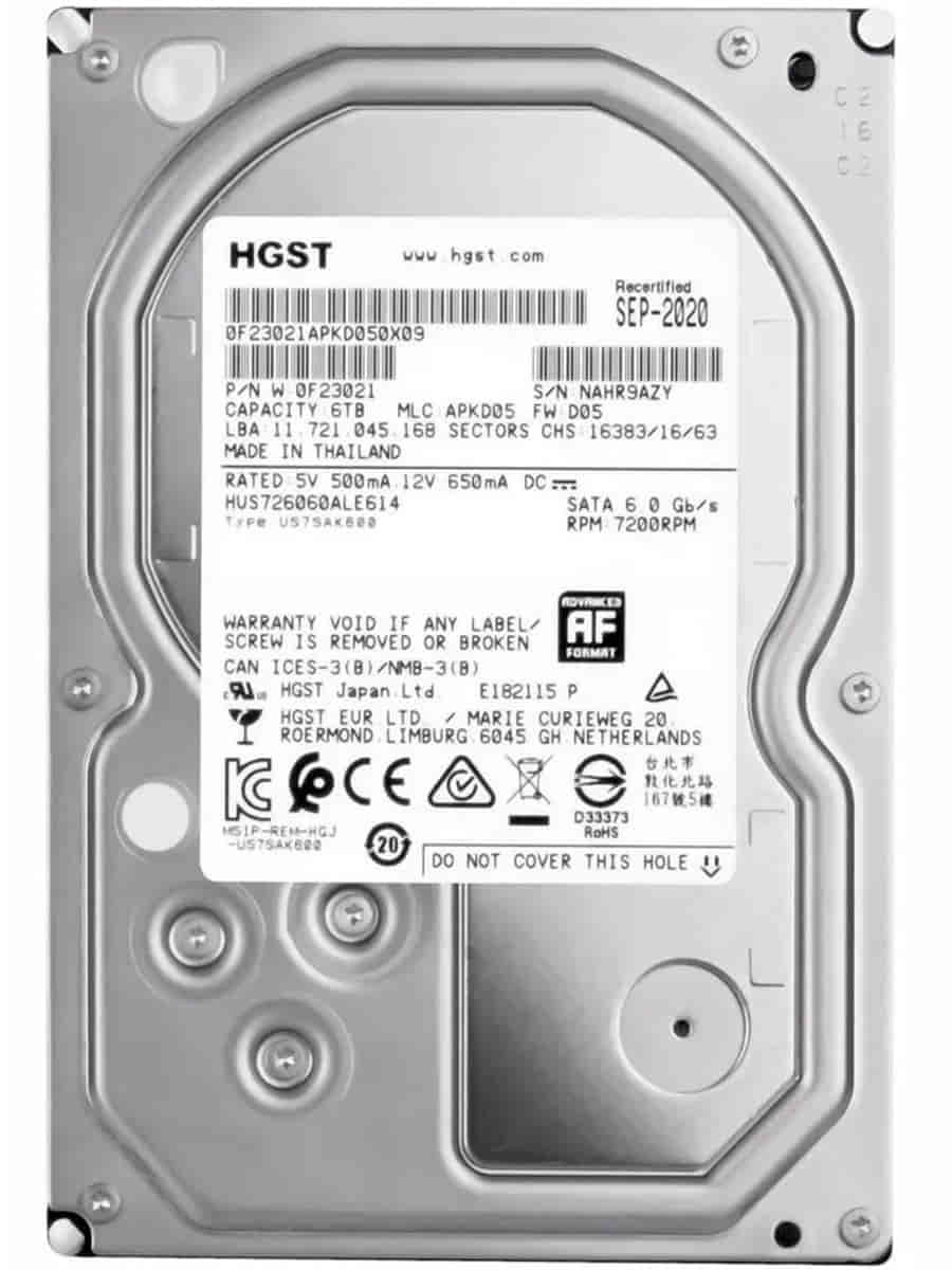 картинка Жесткий диск HGST HUS726060ALE614 6ТБ от магазина Интерком-НН