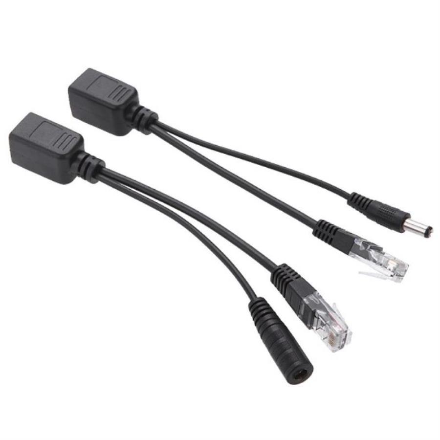 картинка Orient nt-633poe B комплект PoE (инжектор + сплиттер) для передачи питания по витой паре, черный от магазина Интерком-НН
