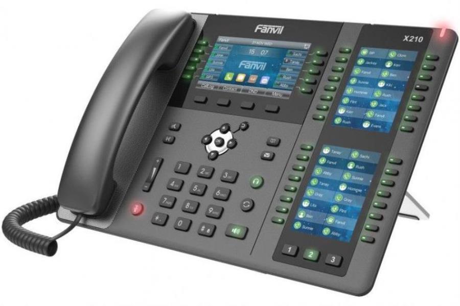 картинка Телефон IP Fanvil X210 черный от магазина Интерком-НН