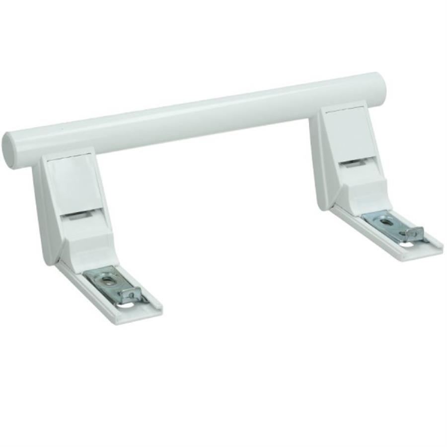 картинка Ручка двери DHF003LB (9096036-CH) белая, L 210мм без накладок для холодильника Liebherr от магазина Интерком-НН