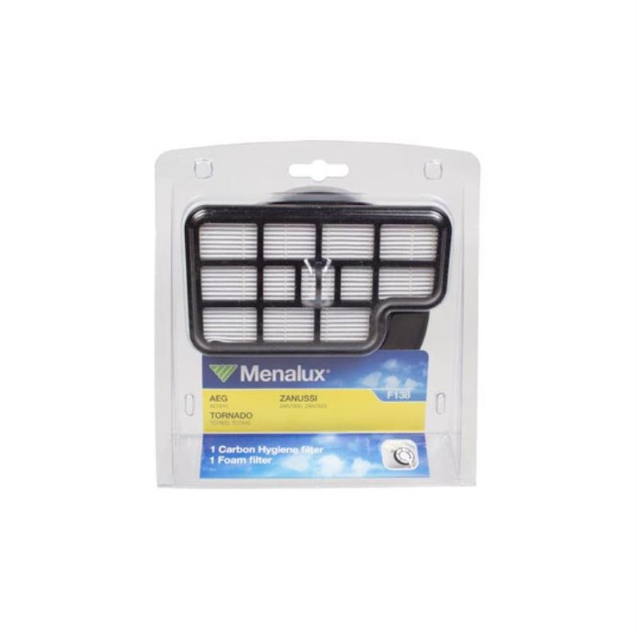 картинка Menalux 9001670760 Набор фильтров F138 выходной НEPA + поролоновый (мотора) для пылесоса Zanussi от магазина Интерком-НН