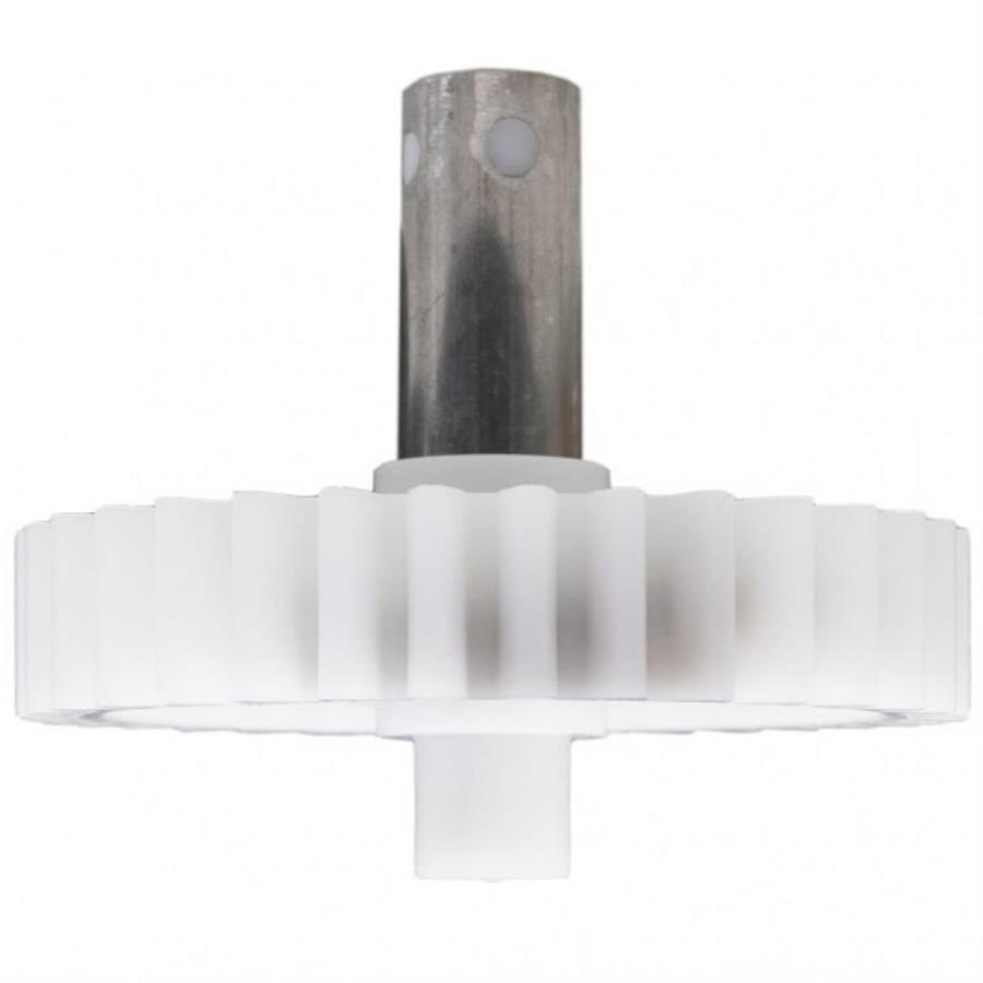 картинка Шестерня большая с валом D=72/14мм, 34 прямых зубьев для мясорубки Centek, Moulinex, Дельта от магазина Интерком-НН