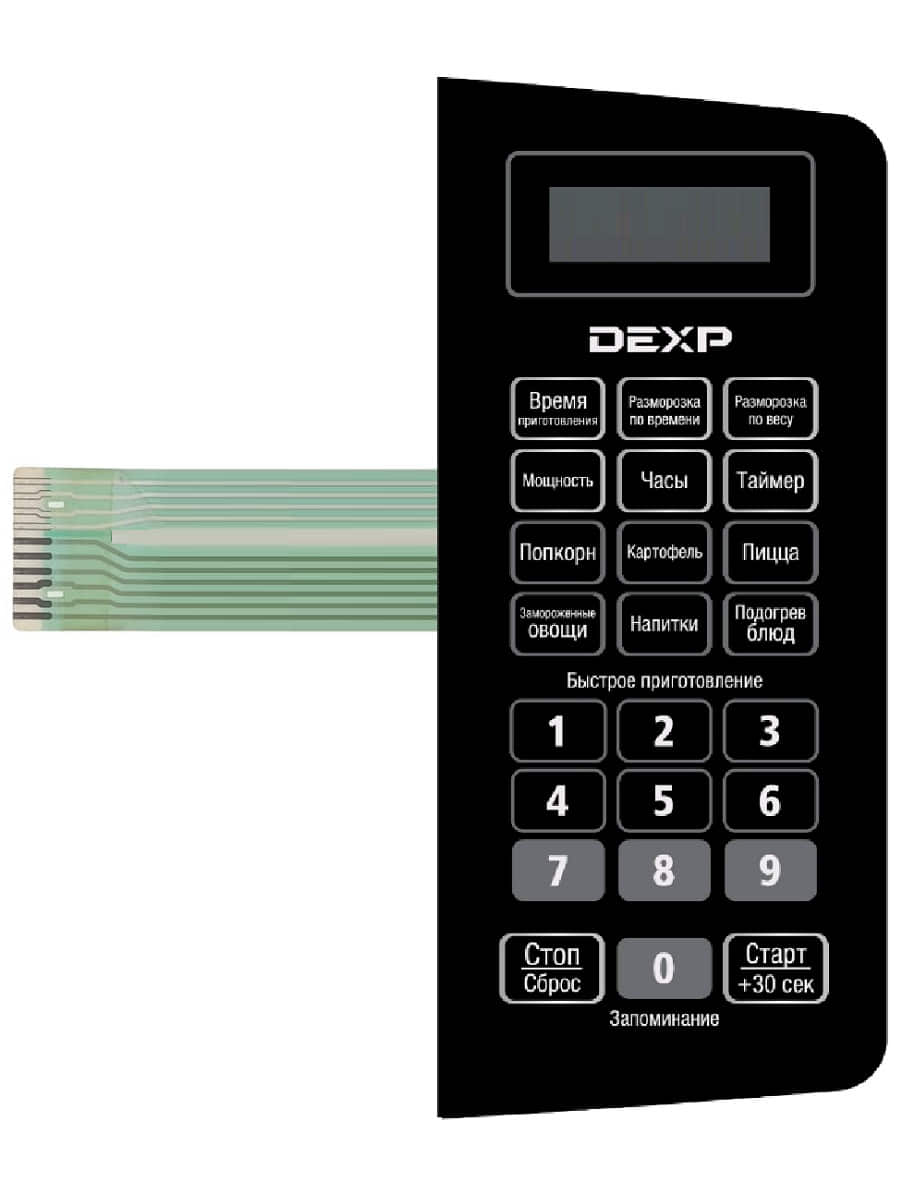 картинка 17170000001287 DS510 Сенсорная панель для микроволновой СВЧ печи DEXP ES-90 от магазина Интерком-НН