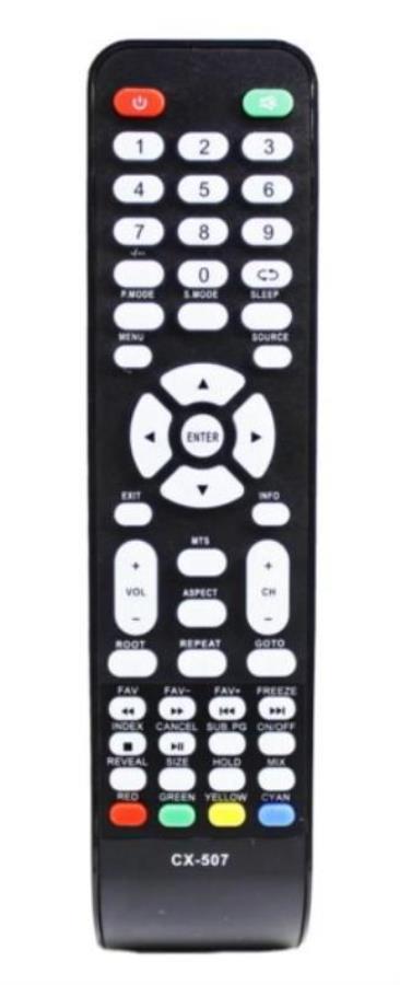 картинка Huayu CX-507 [20360) пульт дистанционного управления (ПДУ) для телевизора Akai CX-507 от магазина Интерком-НН