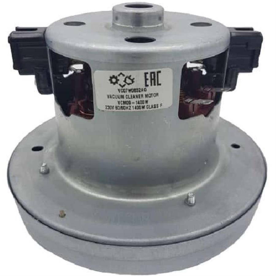 картинка Универсальный двигатель VCM09-1400W (VC07W0832AGW) H=106мм, D=138мм, 1400Вт для пылесоса  от магазина Интерком-НН